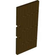 Plaatje in Gallery viewer laden, LEGO® los onderdeel Deur in kleur Donker Bruin 87601