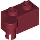 LEGO® los onderdeel Scharnier in kleur Donkerrood 3830