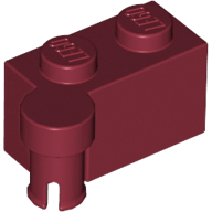 LEGO® los onderdeel Scharnier in kleur Donkerrood 3830