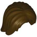 LEGO® los onderdeel Haar in kleur Donker Bruin 88283