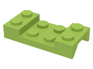 LEGO® los onderdeel Spatbord in kleur Limoen 3788