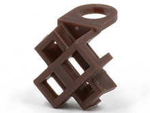 Plaatje in Gallery viewer laden, LEGO® los onderdeel Lijf Accessoire Donker Bruin 88290
