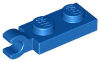 LEGO® los onderdeel Plaat Aangepast in kleur Blauw 63868