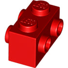 LEGO® los onderdeel Steen Aangepast in kleur Rood 52107