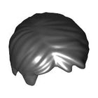 LEGO® los onderdeel Haar in kleur Zwart 62810