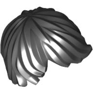 Plaatje in Gallery viewer laden, LEGO® los onderdeel Haar in kleur Zwart 87991