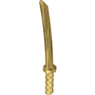 Plaatje in Gallery viewer laden, LEGO® los onderdeel Wapen in kleur Parel Goud 30173