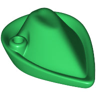 Plaatje in Gallery viewer laden, LEGO® los onderdeel Hoofddeksels in kleur Groen 88489