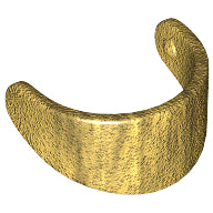 Plaatje in Gallery viewer laden, LEGO® los onderdeel Hoofddeksel Accessoire Parel Goud 2447
