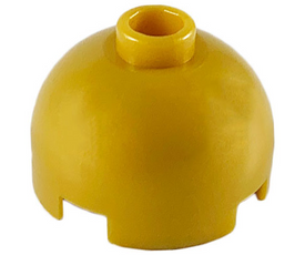 LEGO® los onderdeel Steen Rond in kleur Parel Goud 553