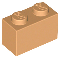 LEGO® los onderdeel Steen in kleur Medium Noga 3004