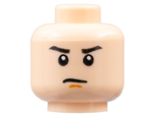 Plaatje in Gallery viewer laden, LEGO® los onderdeel Hoofd in kleur Lichte Noga 3626pb0402