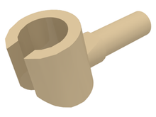 Plaatje in Gallery viewer laden, LEGO® los onderdeel Lijf Accessoire in kleur Geelbruin 983