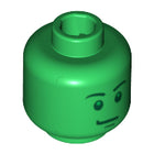 LEGO® los onderdeel Hoofd in kleur Groen 3626pb0403