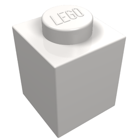 LEGO® los onderdeel Steen Zeer Licht Blauwachtig Grijs 3005