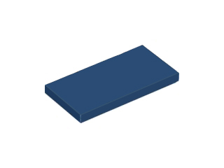 LEGO® los onderdeel Tegel Algemeen Donkerblauw 87079
