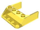 LEGO® los onderdeel Voorruit in kleur Doorzichtig Geel 6238