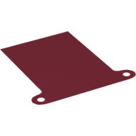 Plaatje in Gallery viewer laden, LEGO® los onderdeel Doek in kleur Donkerrood 88954