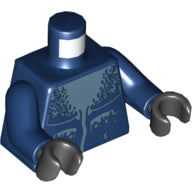 LEGO® los onderdeel Lijf met Motief Donkerblauw 973pb0620c01