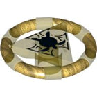 LEGO® los onderdeel Ring in kleur Doorzichtig Geel 87748pb02