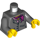 LEGO® Lijf met Motief Donker Blauwachtig Grijs 973pb0639c01
