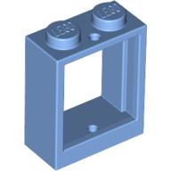 Plaatje in Gallery viewer laden, LEGO® los onderdeel Raamkozijn in kleur Medium Blauw 60592