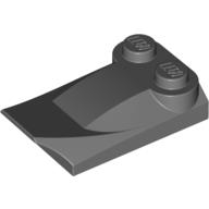 Plaatje in Gallery viewer laden, LEGO® Dakpan Gebogen Donker Blauwachtig Grijs 47456