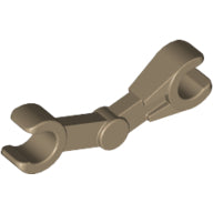 Plaatje in Gallery viewer laden, LEGO® los onderdeel Lijf Accessoire Donker Geelbruin 30377