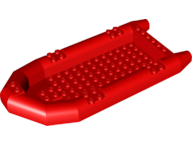 LEGO® los onderdeel Boot in kleur Rood 62812