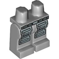 LEGO® Benen met Motief Licht Blauwachtig Grijs 970c00pb0051