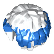 Plaatje in Gallery viewer laden, LEGO® los onderdeel Accessoire met Motief Wit 87997pb01