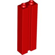 LEGO® los onderdeel Steen Aangepast in kleur Rood 88393