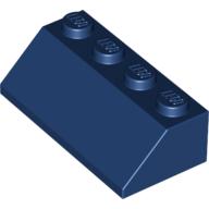 LEGO® los onderdeel Dakpan Algemeen Donkerblauw 3037