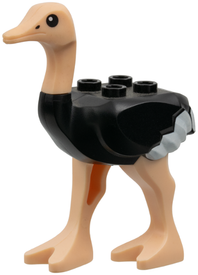 LEGO® los onderdeel Landdier in kleur Zwart 24689pb01c01