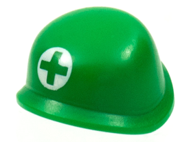 LEGO® los onderdeel Hoofddeksels in kleur Groen 87998pb01