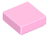 LEGO® los onderdeel Tegel Algemeen in kleur Fel Roze 3070