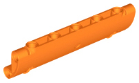 Plaatje in Gallery viewer laden, LEGO® los onderdeel Technisch Paneel in kleur Oranje 62531