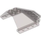 LEGO® los onderdeel Voorruit Doorzichtig Zwart 87606