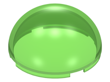Plaatje in Gallery viewer laden, LEGO® onderdeel Cilinder Doorschijnend Helder Groen 86500