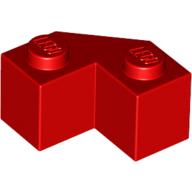 Plaatje in Gallery viewer laden, LEGO® los onderdeel Steen Aangepast in kleur Rood 87620