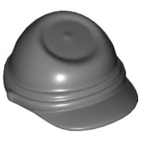 Plaatje in Gallery viewer laden, LEGO® onderdeel Hoofddeksels Donker Blauwachtig Grijs 30135