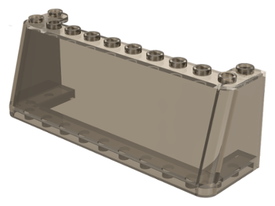 LEGO® los onderdeel Voorruit in kleur Doorzichtig Zwart 2694