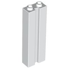 LEGO® los onderdeel Steen Aangepast in kleur Wit 88393