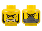 LEGO® los onderdeel Hoofd in kleur Geel 3626pb0444