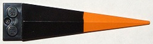 Plaatje in Gallery viewer laden, LEGO® los onderdeel Plaat Aangepast in kleur Zwart 61406pb04