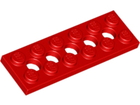 LEGO® los onderdeel Technische Plaat in kleur Rood 32001