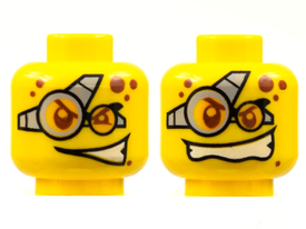 LEGO® los onderdeel Hoofd in kleur Geel 3626bpb0447