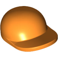 Plaatje in Gallery viewer laden, LEGO® los onderdeel Hoofddeksels in kleur Oranje 4485b