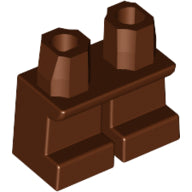 Plaatje in Gallery viewer laden, LEGO® los onderdeel Benen Aangepast Roodachtig Bruin 41879