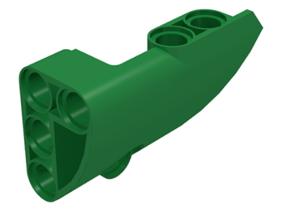 LEGO® los onderdeel Technisch Paneel in kleur Groen 87086